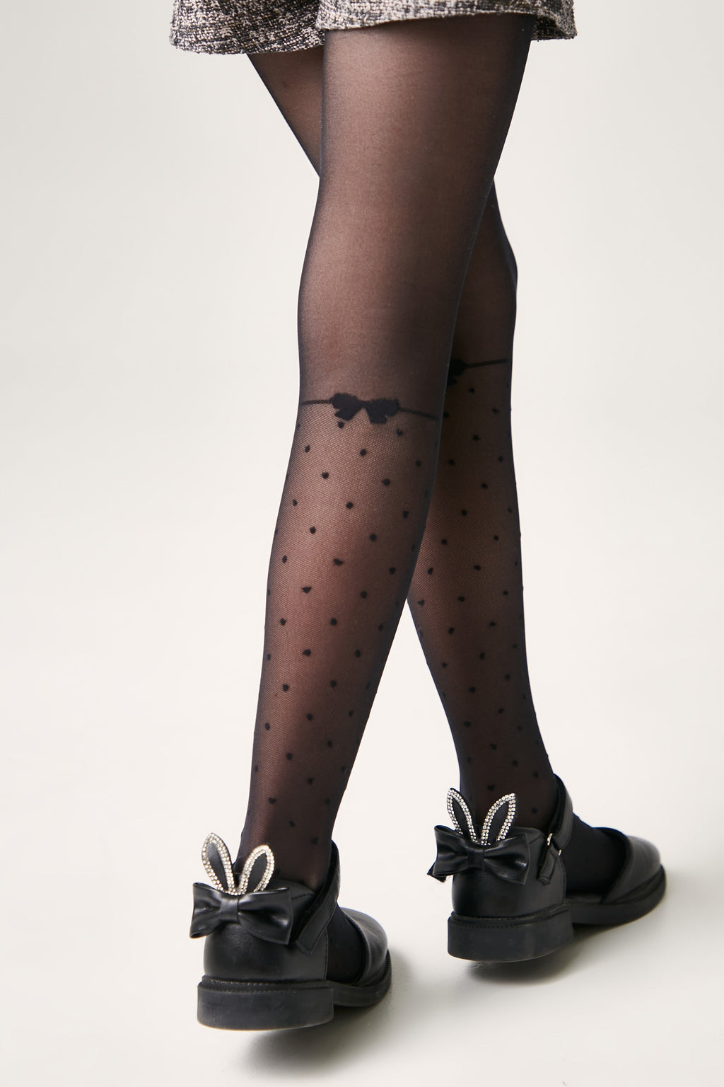 TheRanok.com Conte Tights for girls Milana 20 Den - Knee-Highs Imitation — in-use photo
