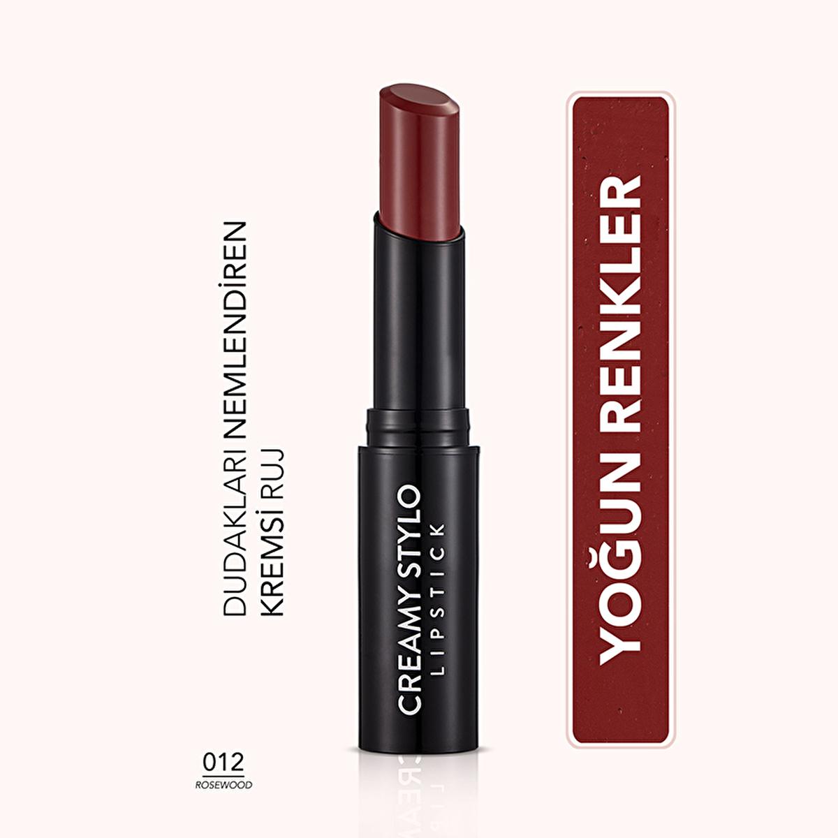 Flormar Creamy Stylo Lipstick - Moisturizing, High Pigment