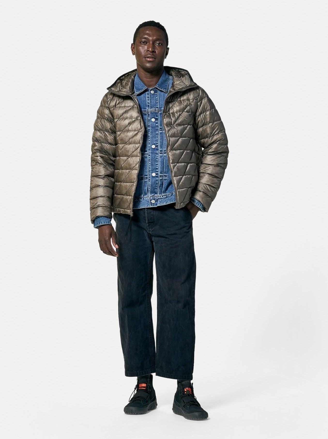 Holden Outerwear Packable Down Jacket - Morel — main product shot