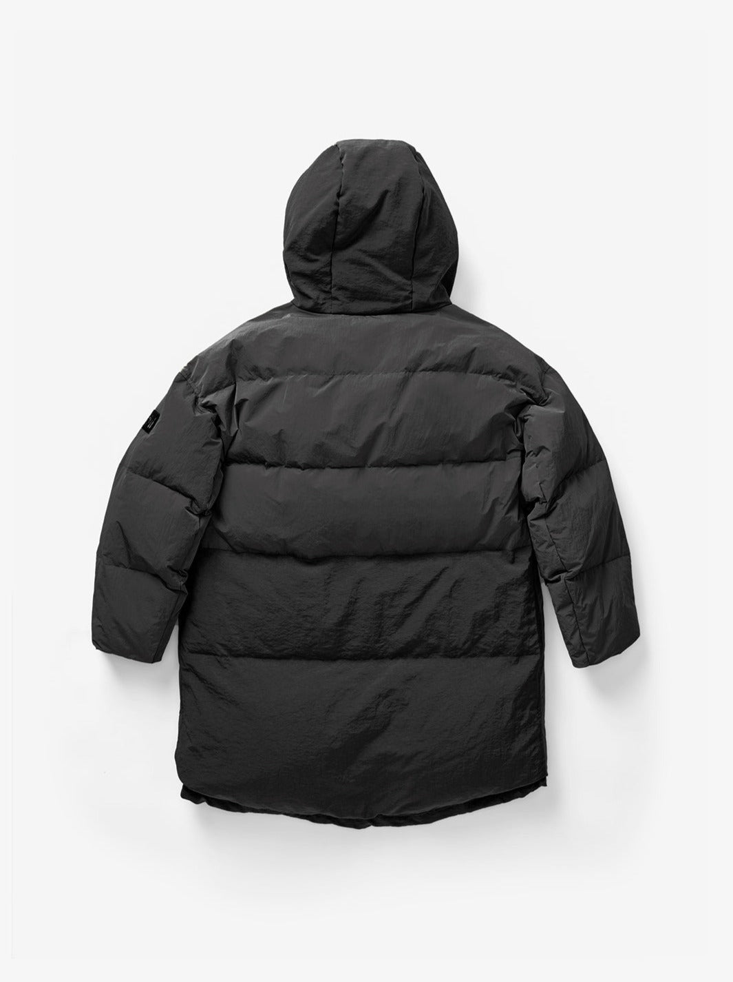 Holden Outerwear Long Down Puffer - Black — back view