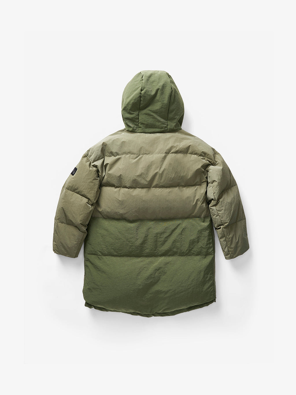 Holden Outerwear Long Down Puffer - Stone Green — alternative angle