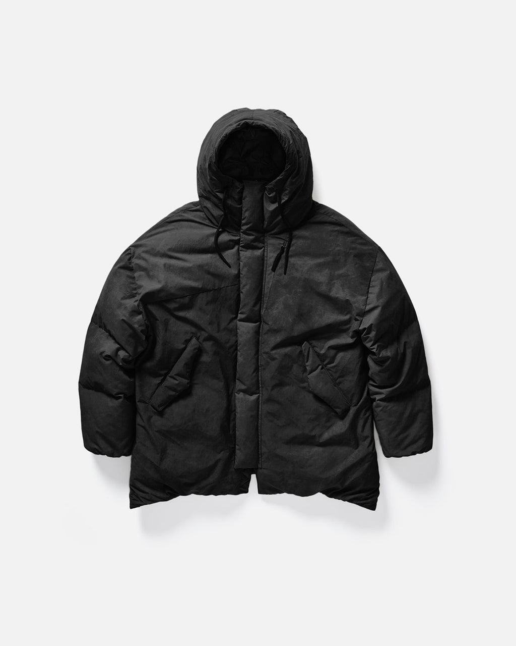 Holden Outerwear Long Down Parka - Black — in-use photo