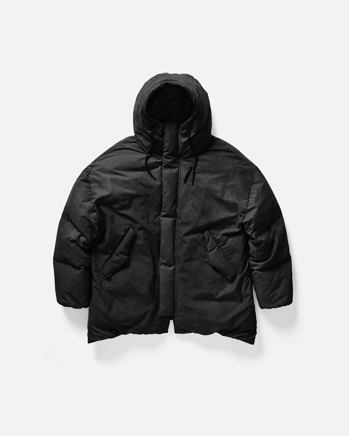 Holden Outerwear Long Down Parka - Black — in-use photo