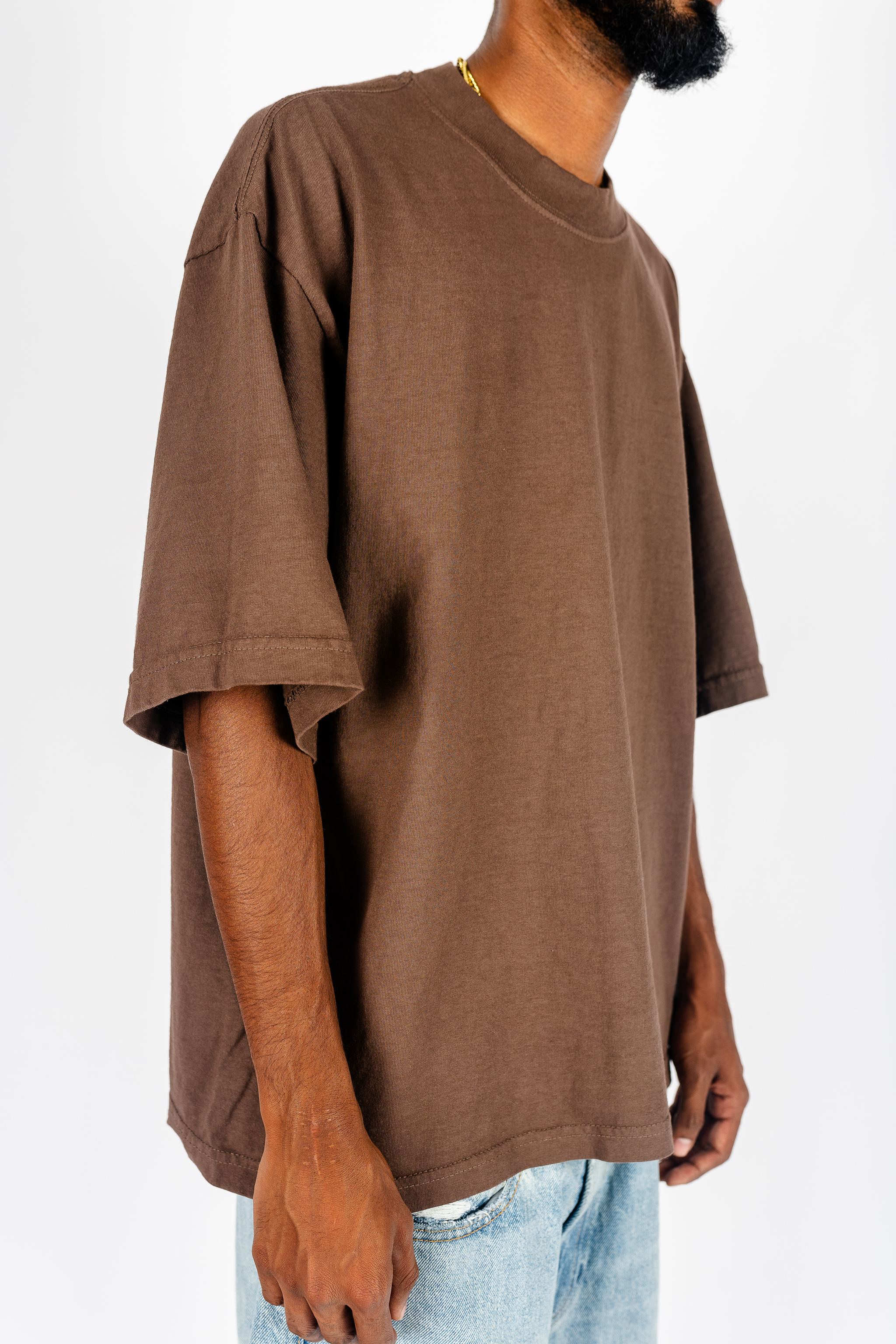 Superline Garment Dye Drop Shoulder Shirt — flat-lay composition