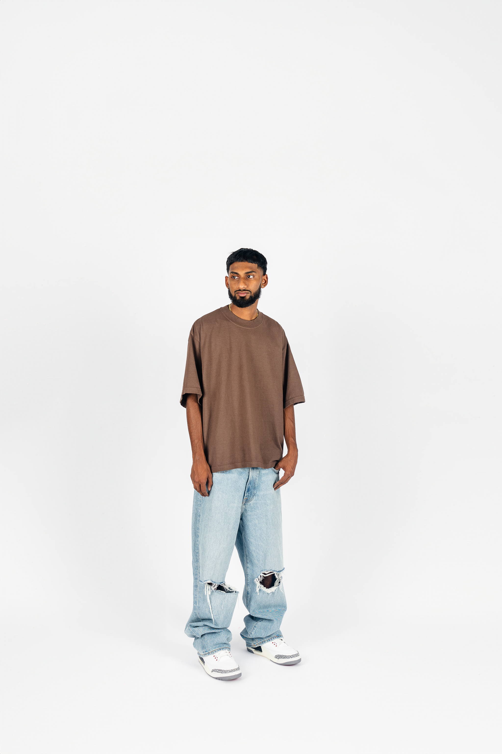 Superline Garment Dye Drop Shoulder Shirt — main product shot
