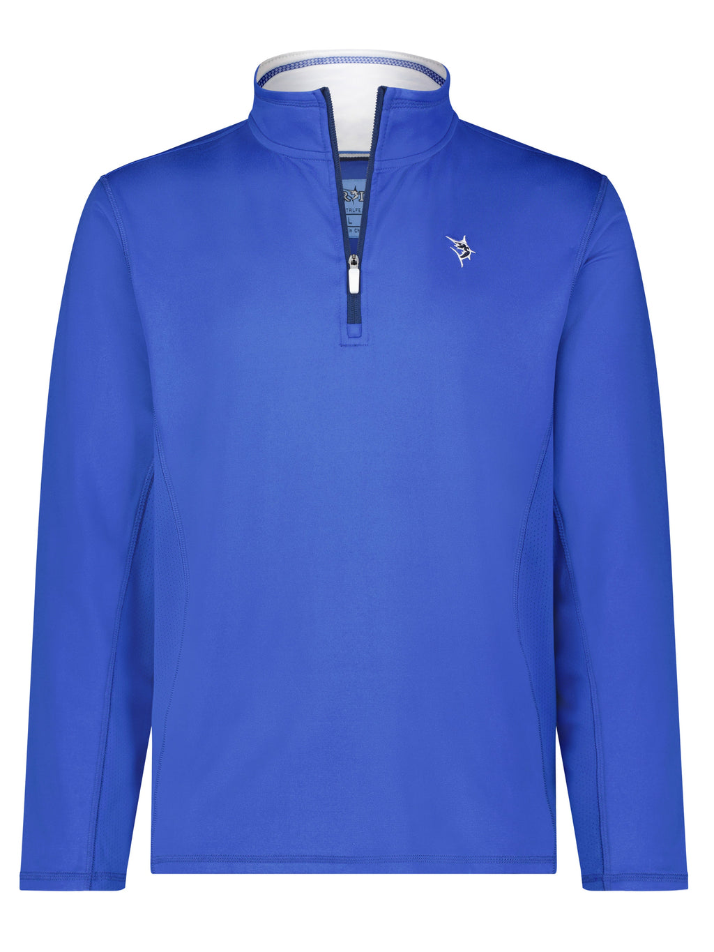 White Water Life White Water Life Montauk Quarter Zip Midweight Comfort — flat-lay composition