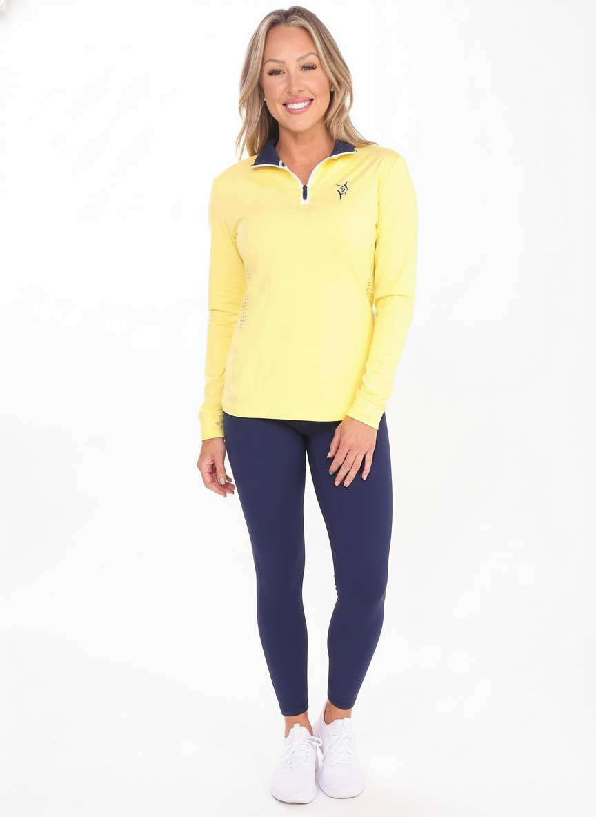 White Water Life Women's Monterey Quarter Zip — main product shot