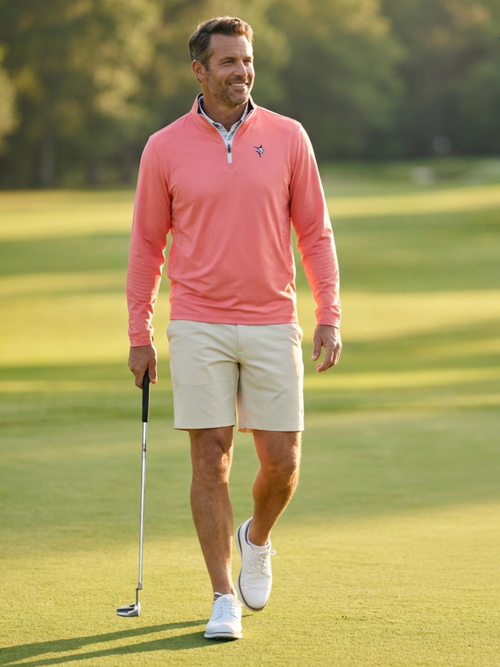Monterey Performance Quarter Zip – White Water Life, view 2
