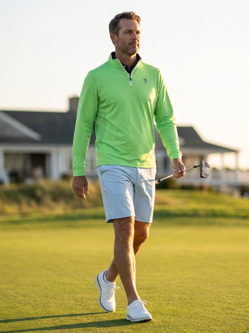 Monterey Performance Quarter Zip – White Water Life, view 2