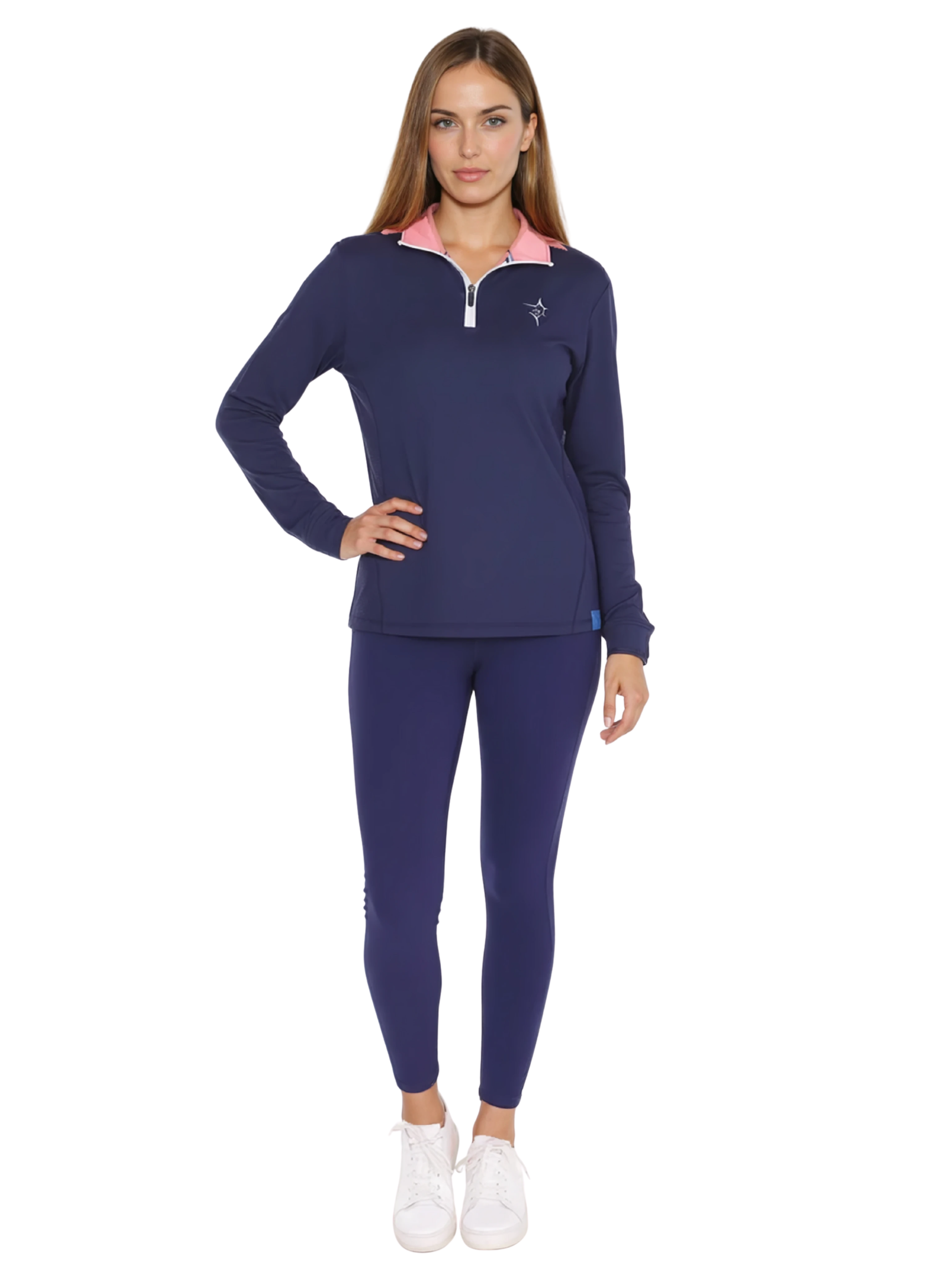 White Water Life Women's Monterey Quarter Zip — main product shot