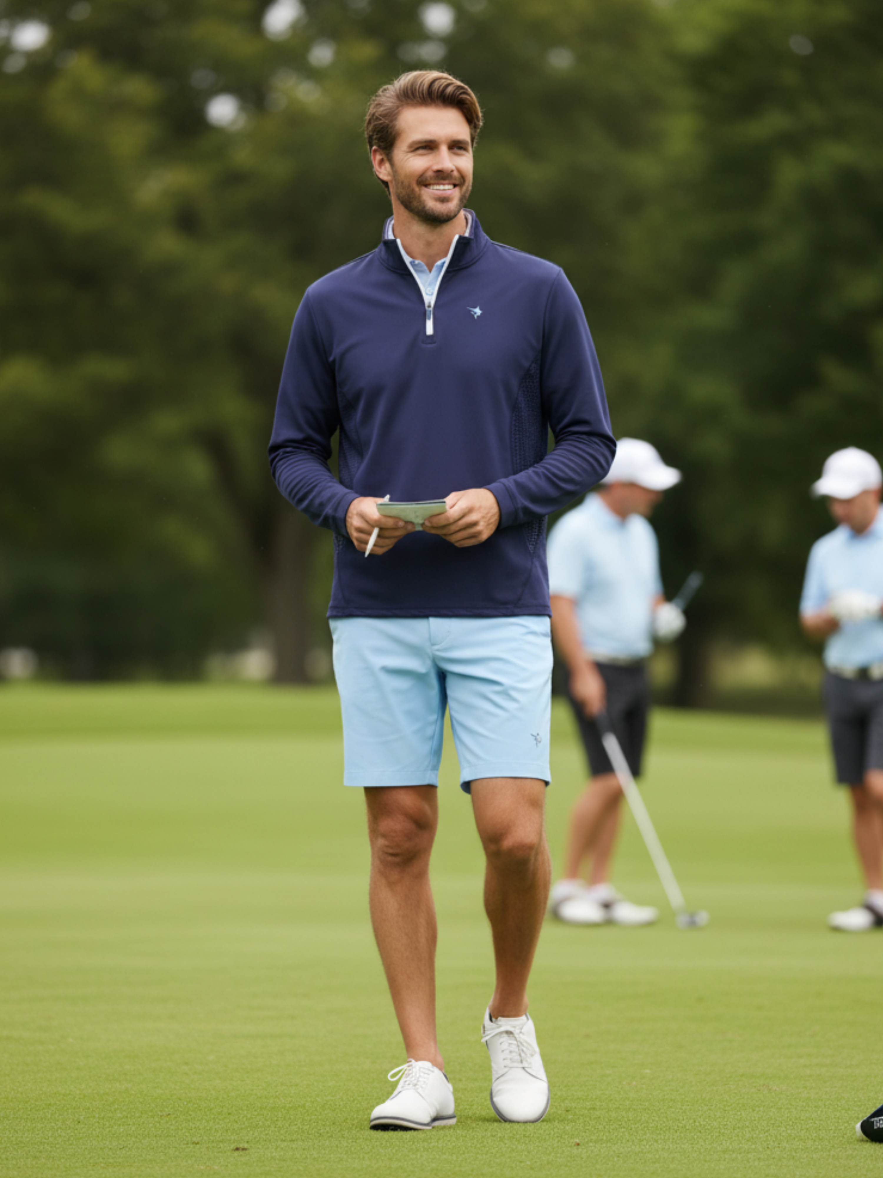 White Water Life Monterey Performance Quarter Zip — long sleeves category context