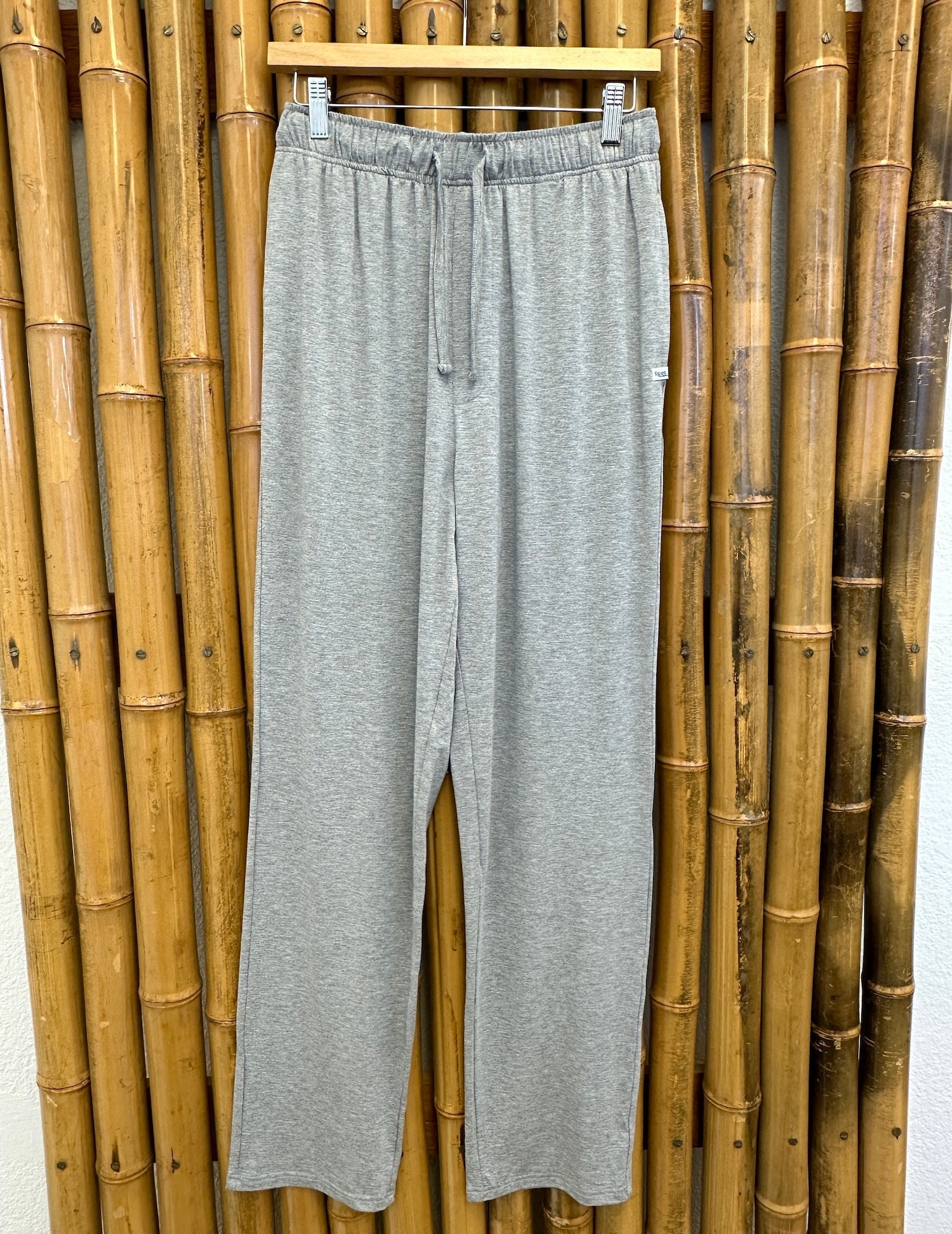 Spun Bamboo Men's Soft Bamboo Lounge Pajama Pants — side view
