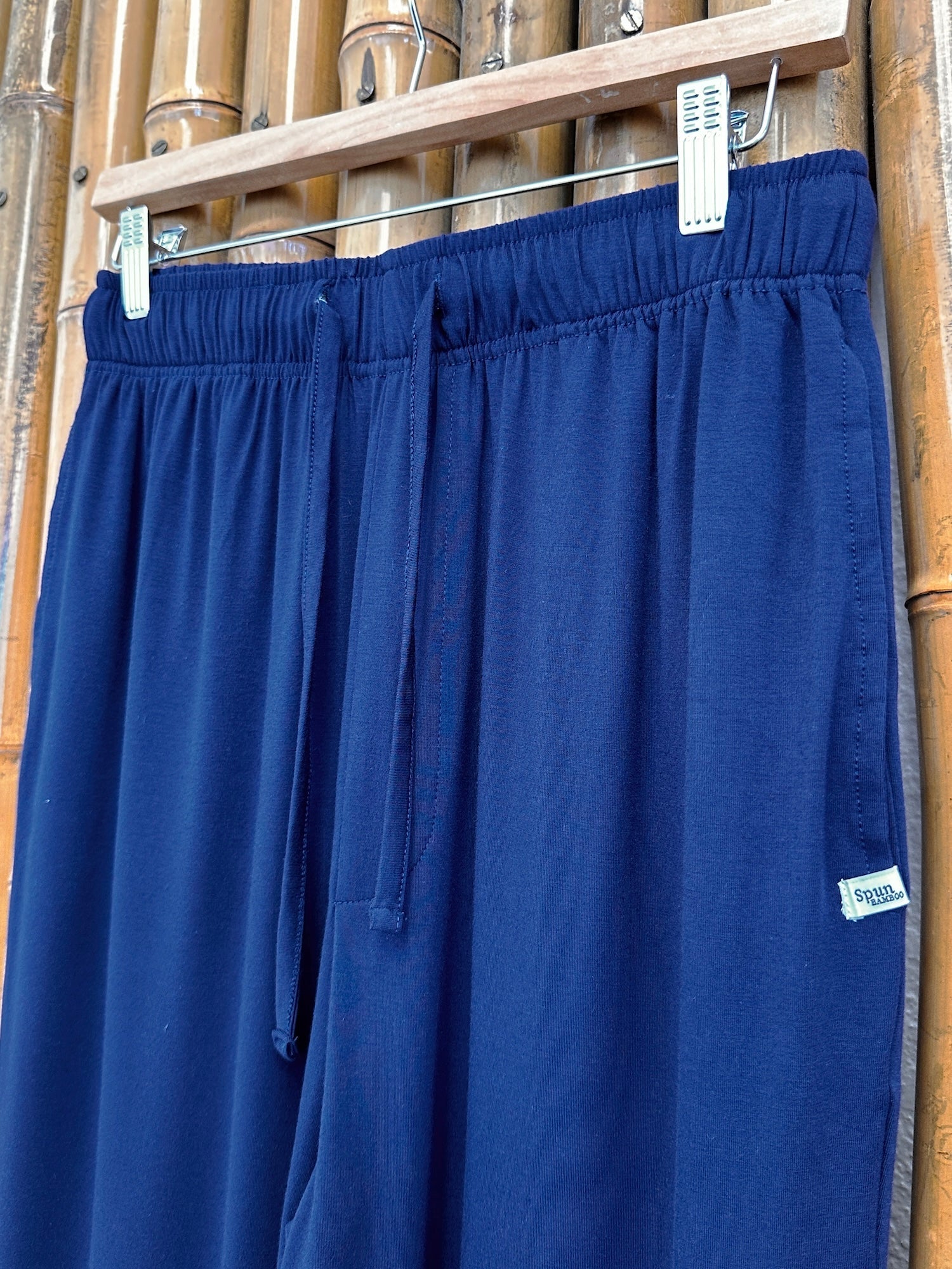 Spun Bamboo Men's Soft Bamboo Lounge Pajama Pants — size reference