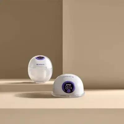 Lansinoh Wearable Double Breast Pump - Hands-Free, 4 Modes, 9 Suction Levels, LED Display