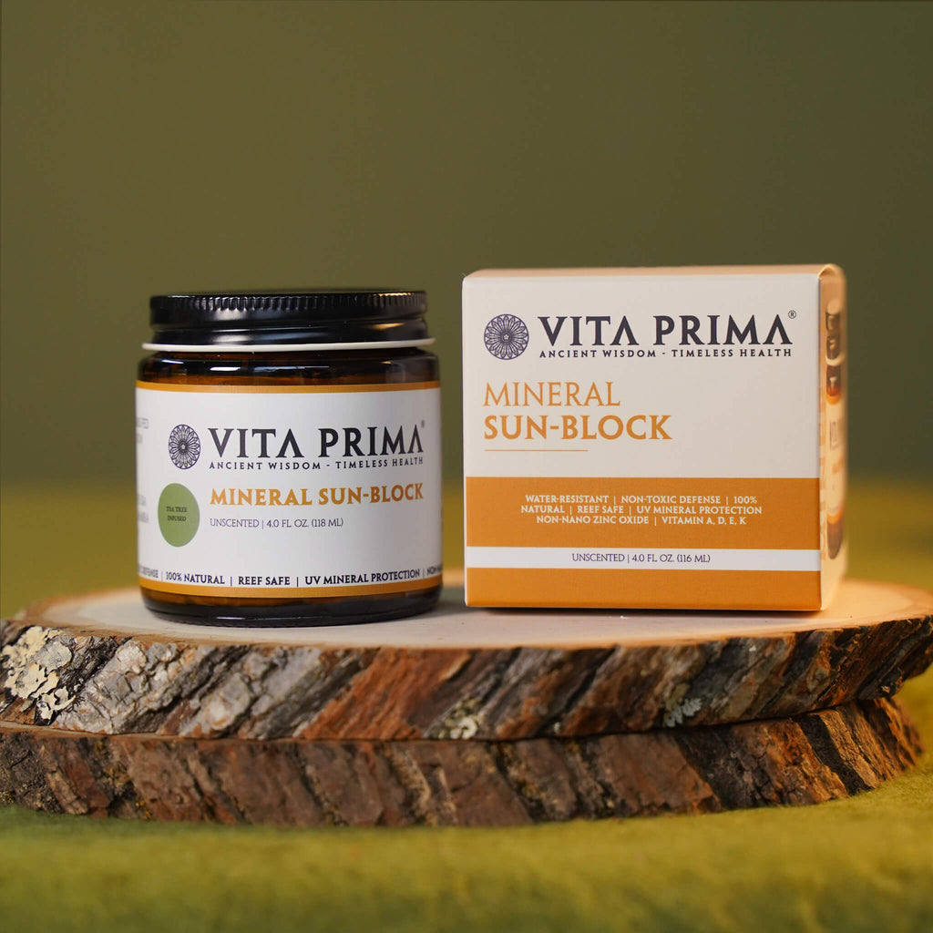 Vita Prima Mineral Sunblock — tin product shot