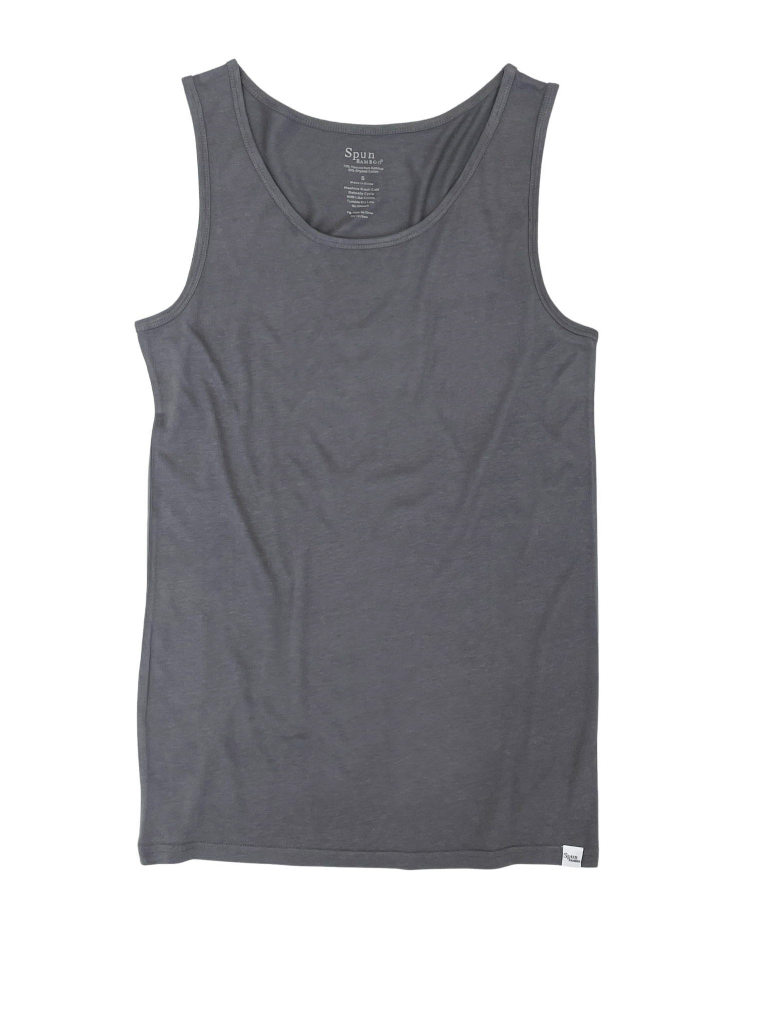 New Men's Bamboo Viscose/Organic Cotton Tank Top — view 4