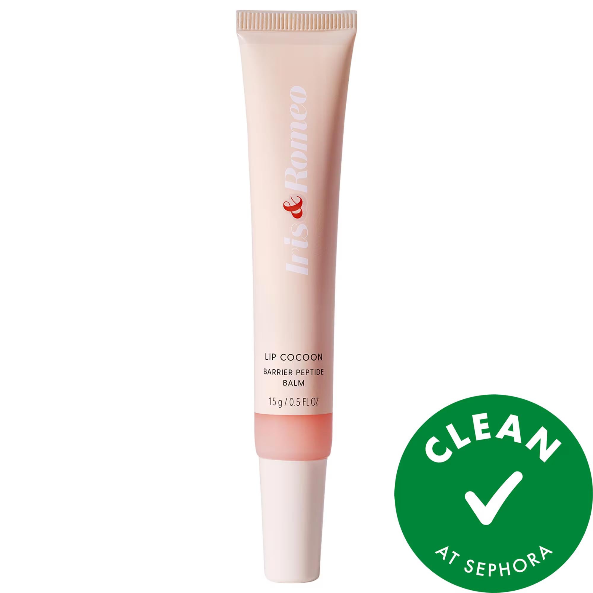 Lip Cocoon Hydrating Barrier Repair Lip Balm with Peptides - Luxurious Plumping Lip Care