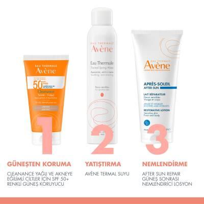 Avene Cleanance SPF 50+ Colored Sunscreen for Oily & Acne-Prone Skin - Non-Greasy, Tinted Protection