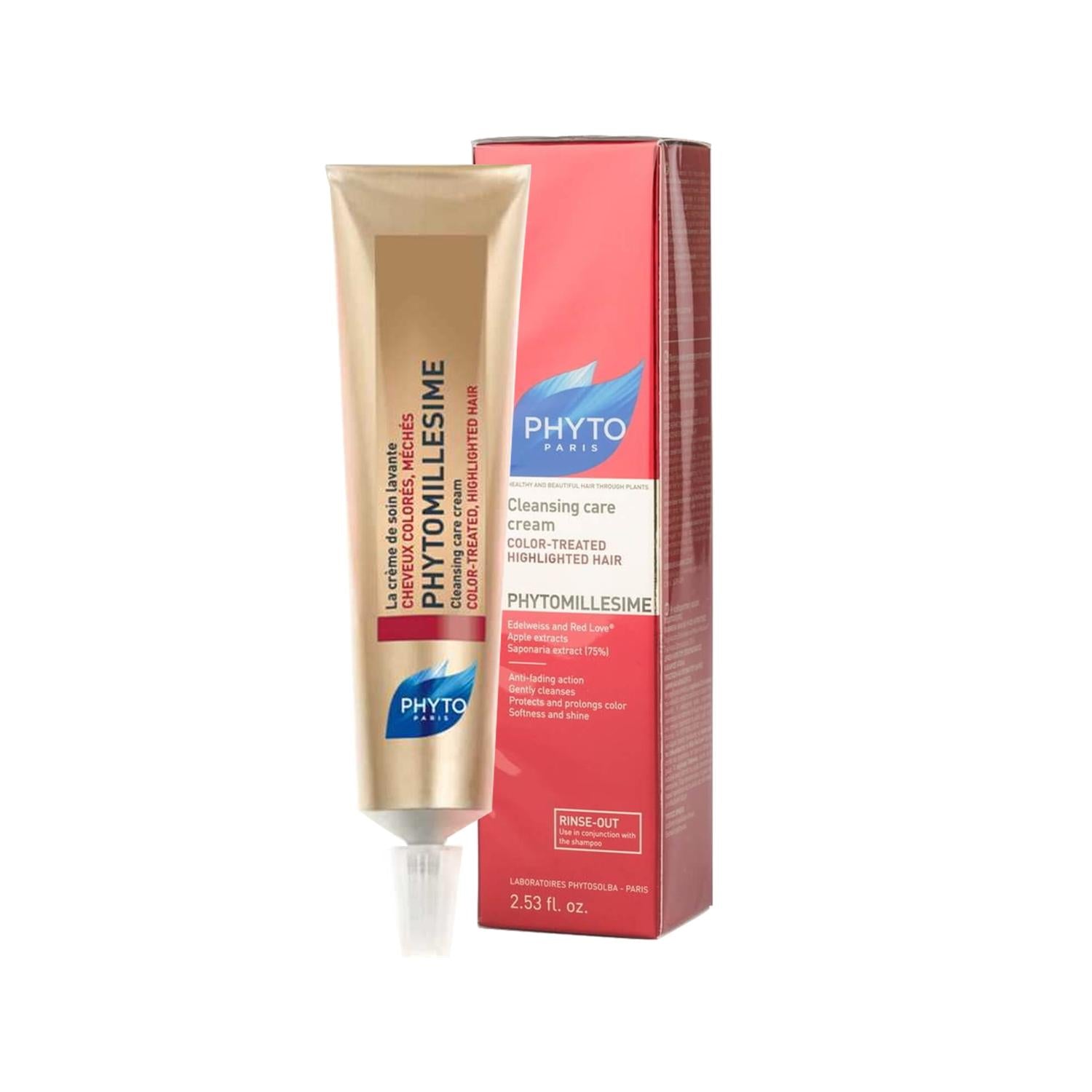 PHYTO Phytomillesime Cleansing Care Cream - Natural Skincare for Gentle Cleansing & Moisturizing