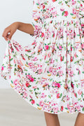 Mila & Rose ® SALE Macarons & Tea Ruffle Twirl Dress — main product shot