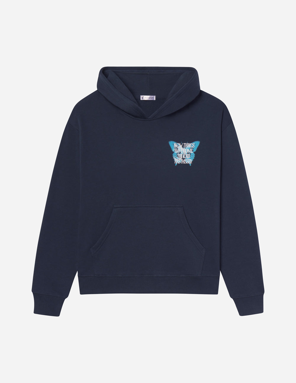 Elevated Faith Made New Butterfly Unisex Hoodie — color detail