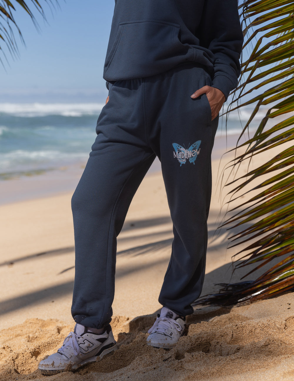 Elevated Faith Made New Butterfly Unisex Sweatpant — main product shot