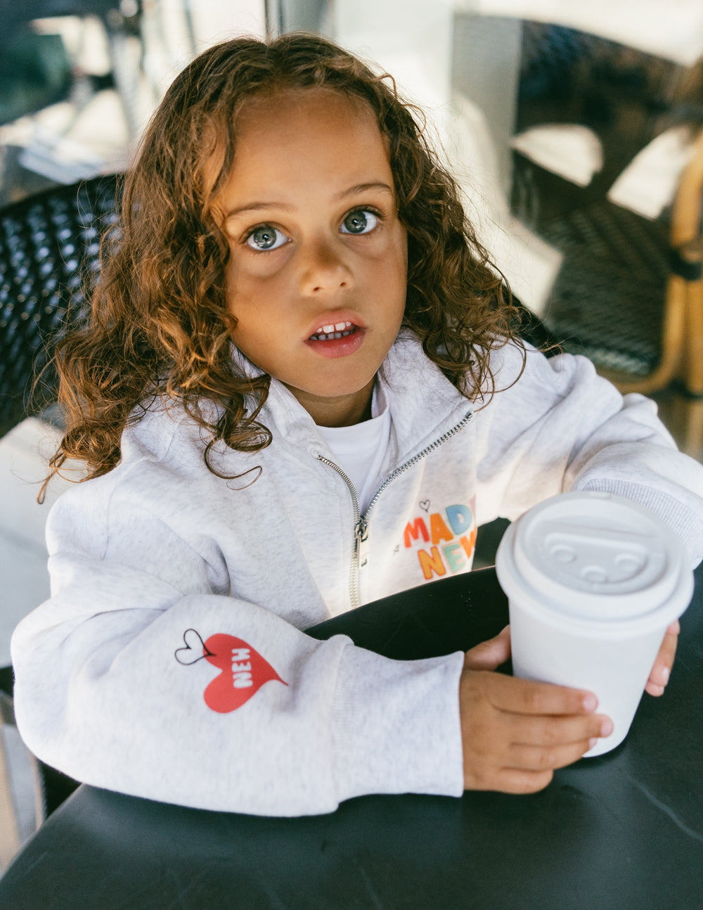 Elevated Faith Made New Kids Half-Zip — kids jacket category context