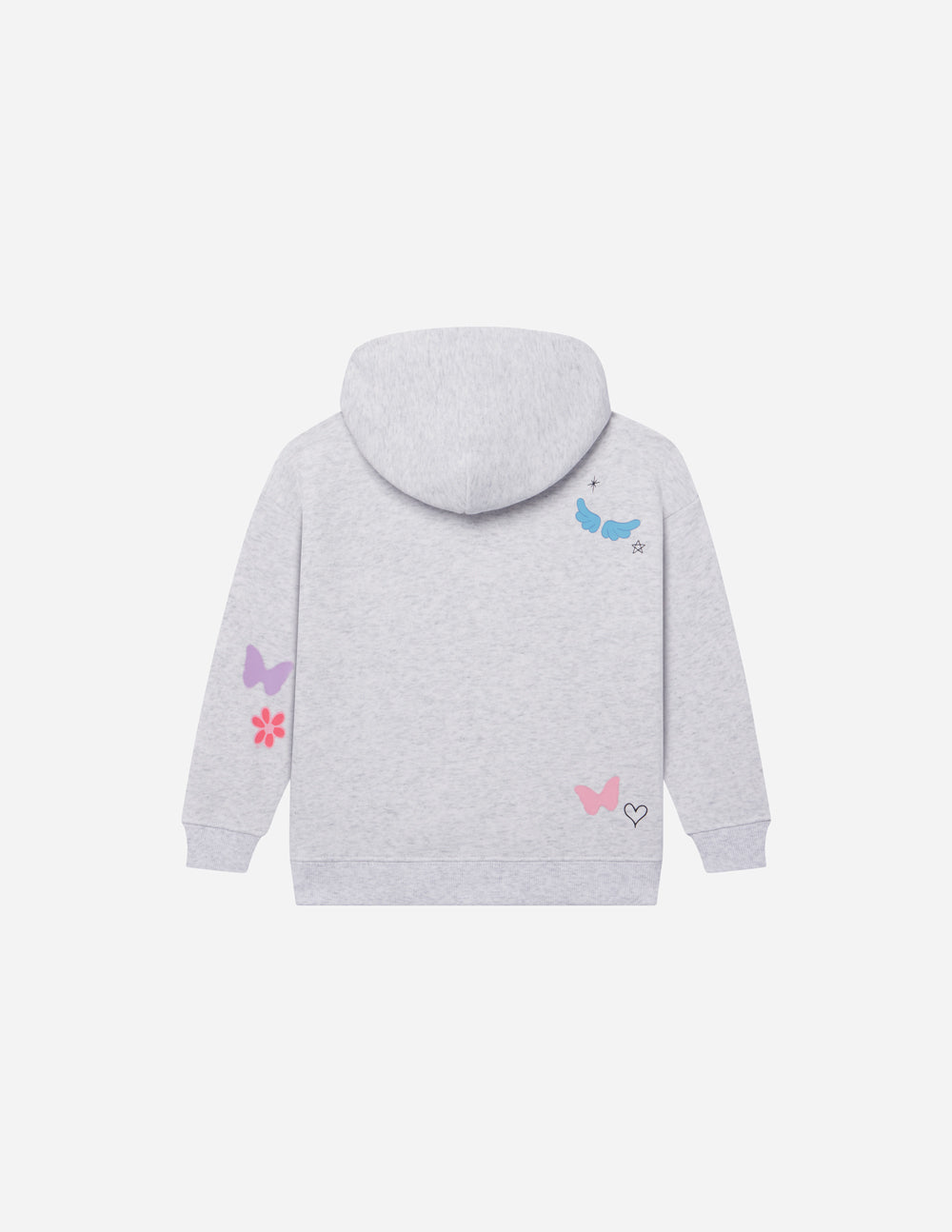 Elevated Faith Made New Kids Hoodie — flat-lay composition