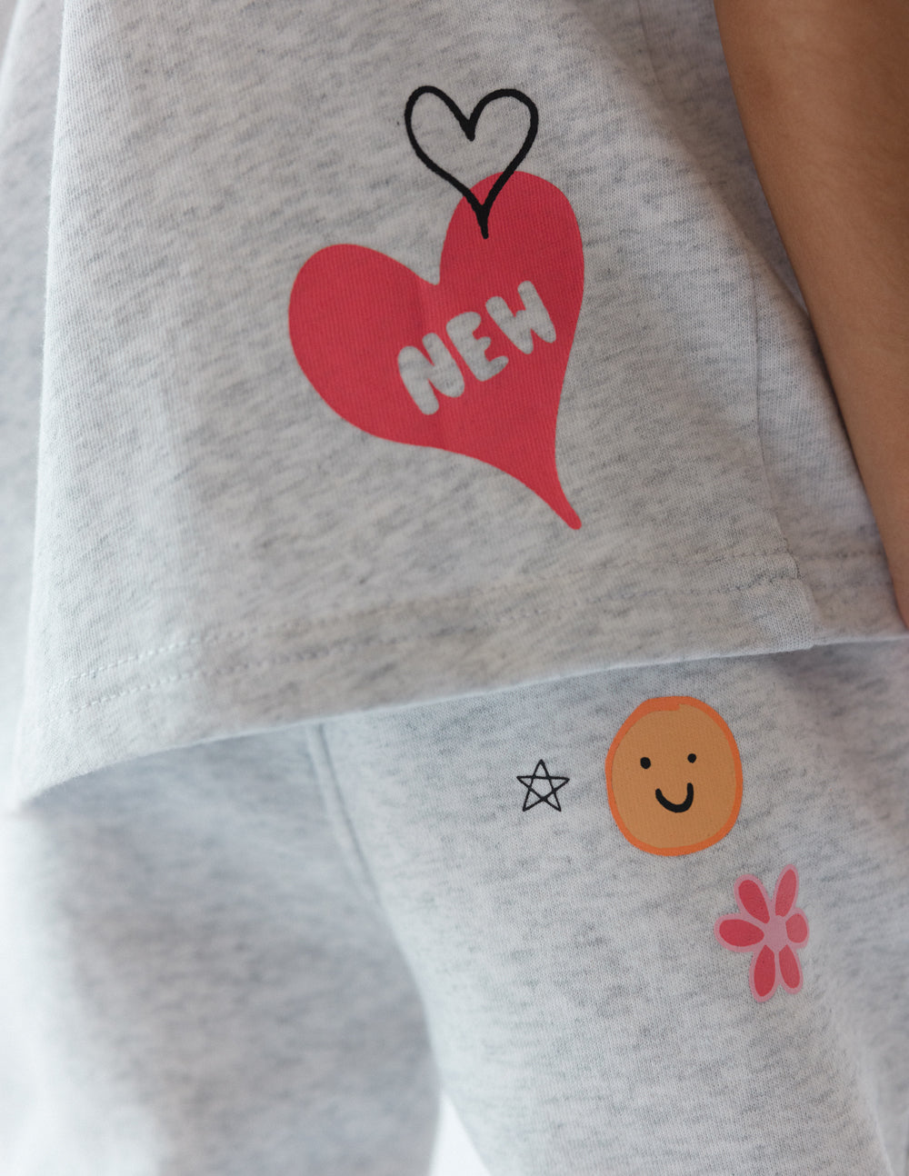 Elevated Faith Made New Kids Tee — in-use photo