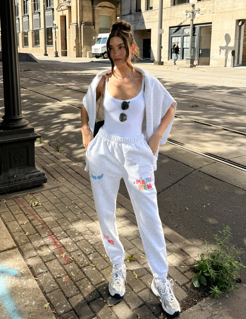 Elevated Faith Made New Unisex Sweatpant — detail shot 7