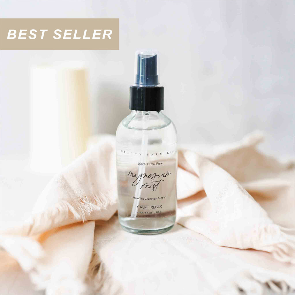 Pretty farm girl Magnesium Mist Body Spray — main product shot