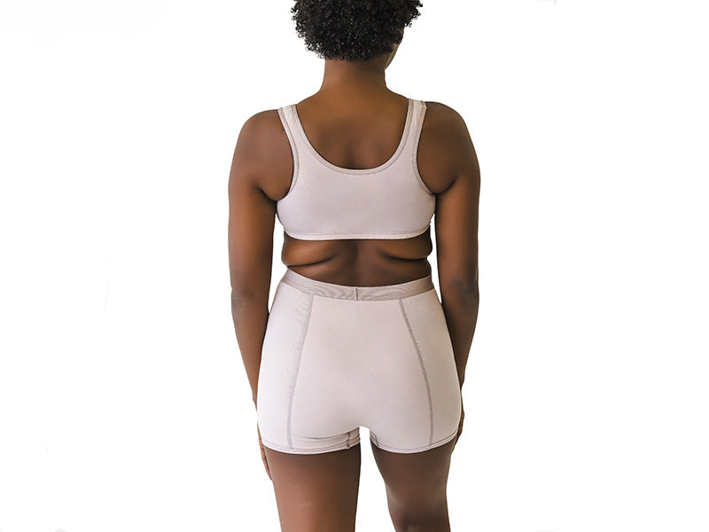 Everviolet Maia Girl Short, Mauve — back view