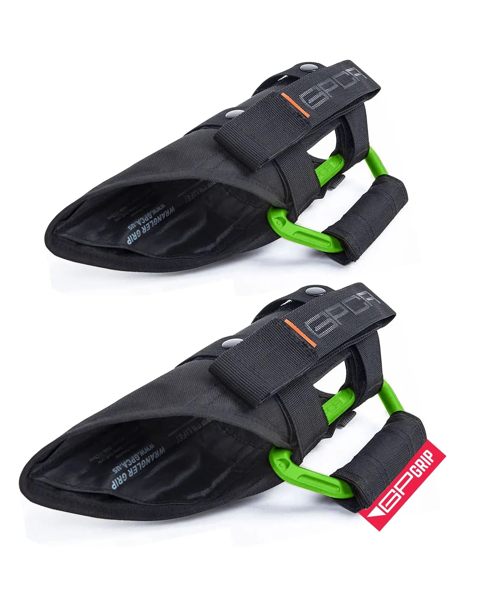 GPCA GP-Grip PRO Foldable Color Handles — Jeep Wrangler (2007–2023) — size reference