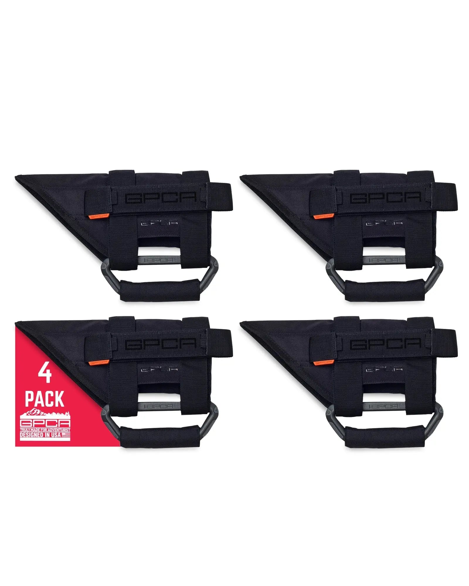 GP-Grip PRO Foldable Color Handles — Jeep Wrangler (2007–2023)