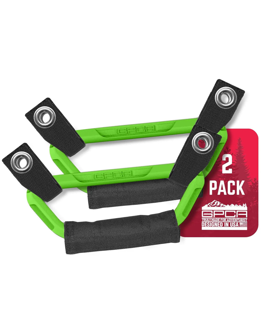 GPCA GP-Grip PRO Foldable Color Handles — Jeep Wrangler (2007–2023) — packaging