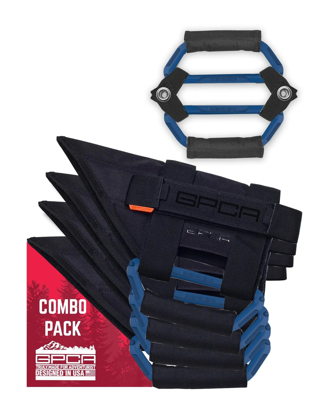 GPCA GP-Grip PRO Foldable Color Handles — Jeep Wrangler (2007–2023) — lifestyle context