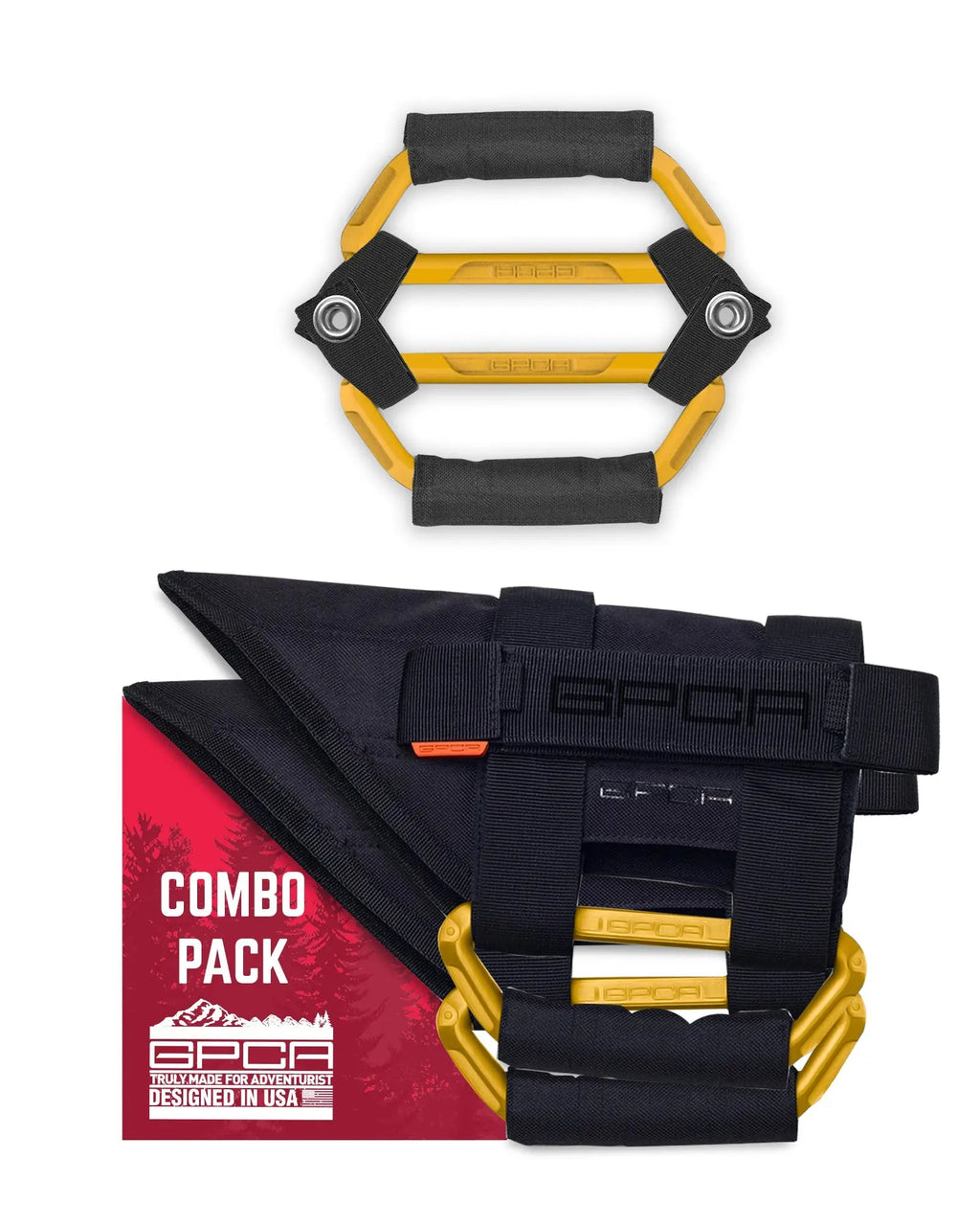 GPCA GP-Grip PRO Foldable Color Handles — Jeep Wrangler (2007–2023) — color detail