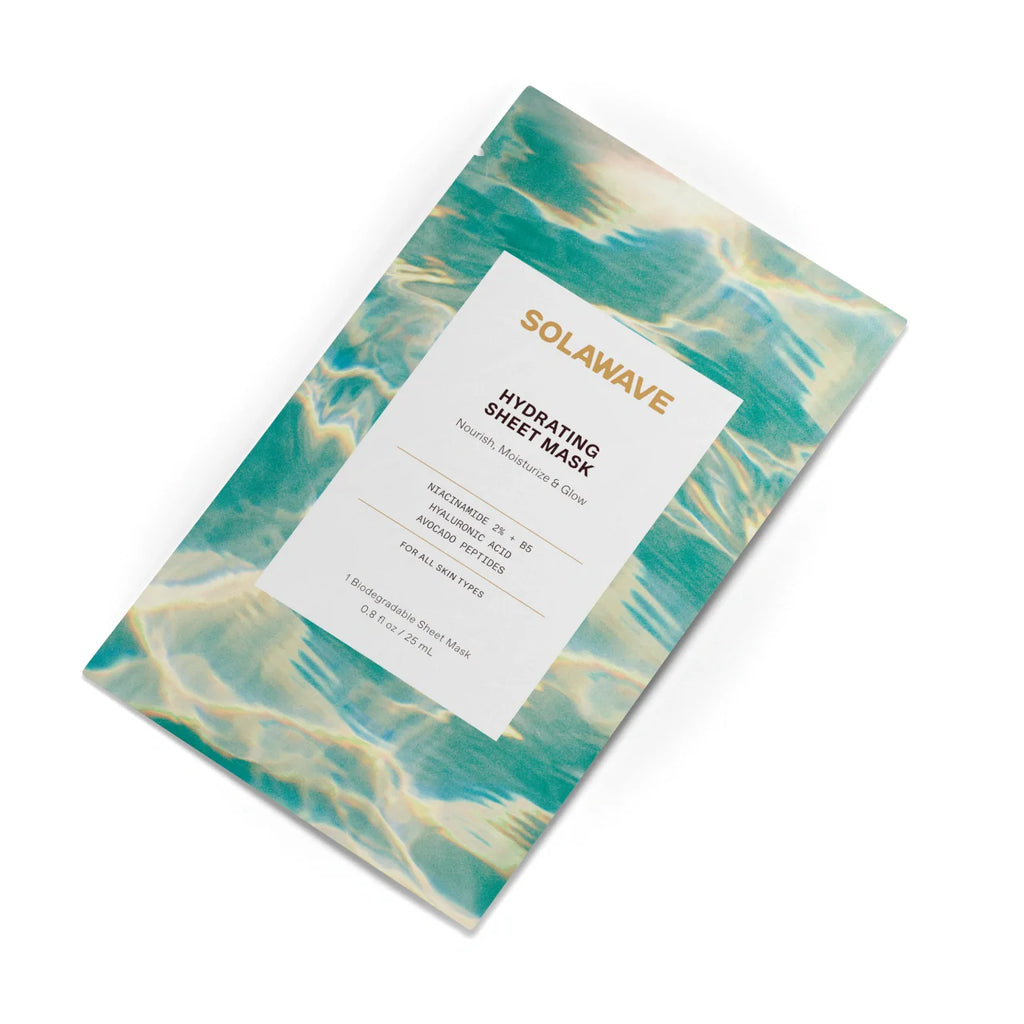 Solawave Hydrating Sheet Mask — main product shot