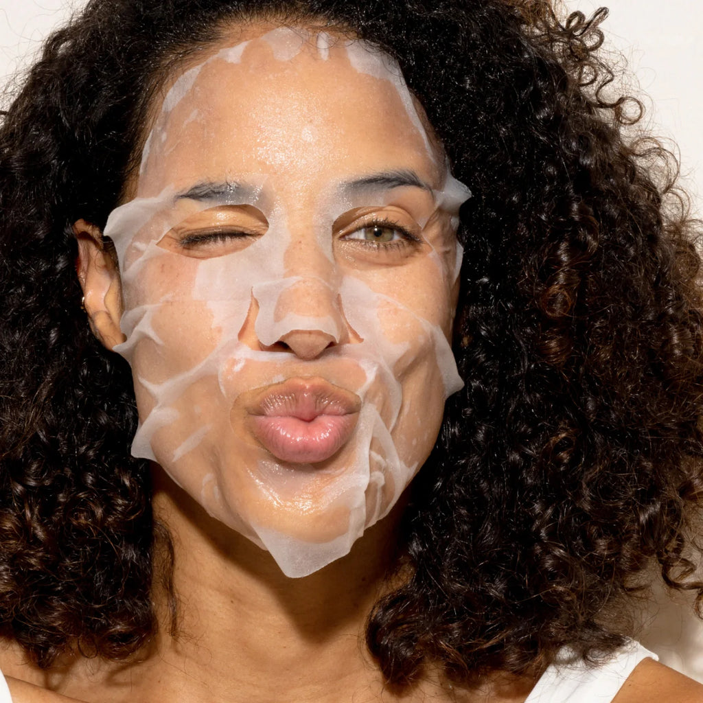 Solawave Hydrating Sheet Mask — detail close-up