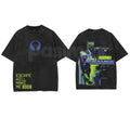 Pasimax Marathon Gameplay Vintage Washed T-Shirt – Retro Gaming Graphic Tee, Gamer Streetwear Gift for Men & Women — main pro
