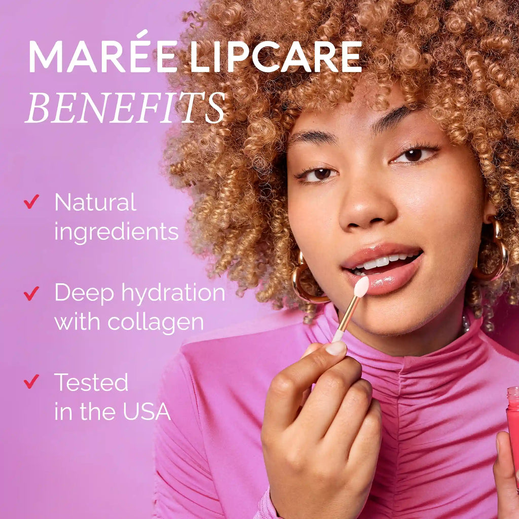 Maree Lip Moisturizer & Plumping Balm — side view