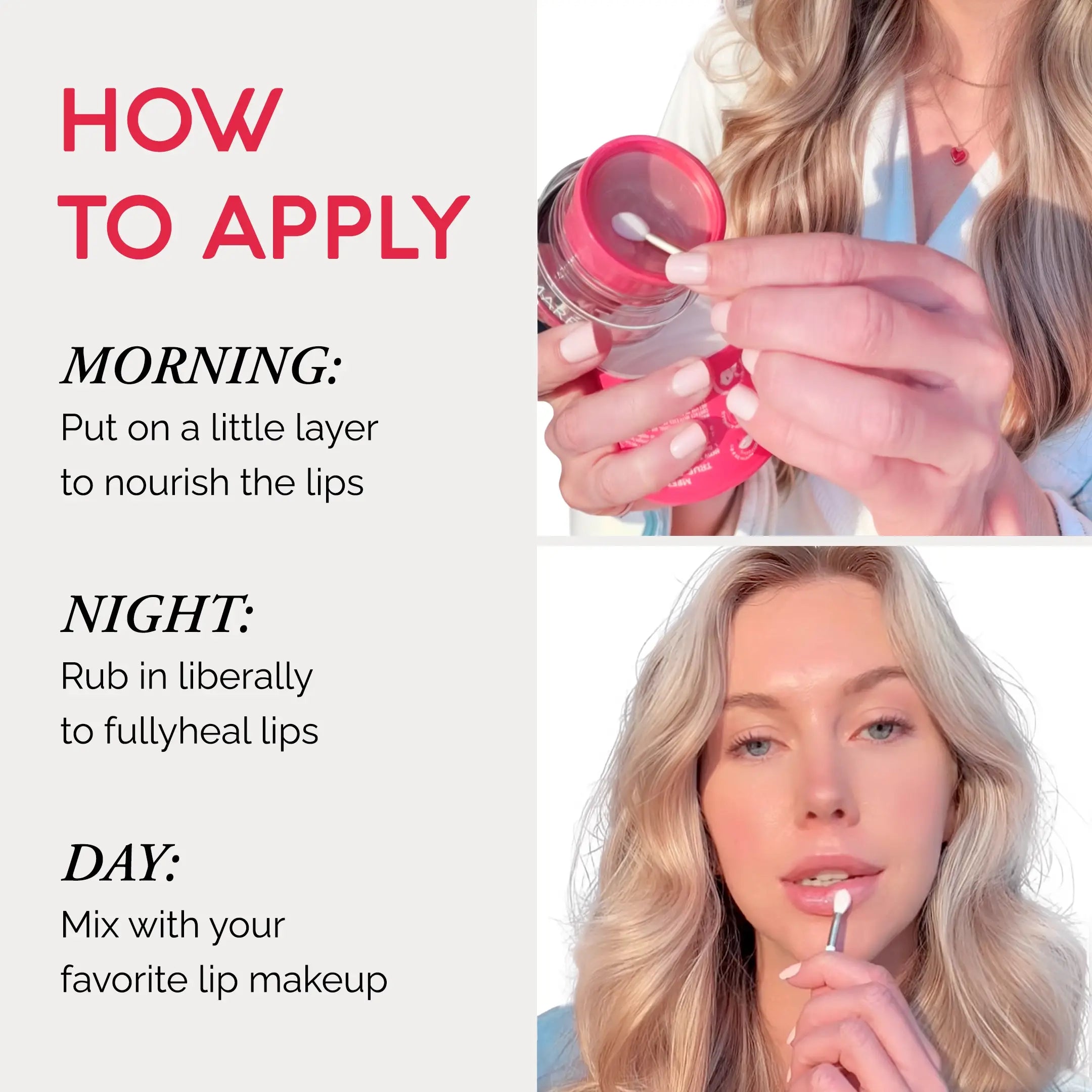 Maree Lip Moisturizer & Plumping Balm — size reference