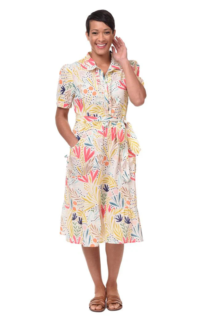 KADOU BOUTIQUE Tulip Marion Dress — main product shot