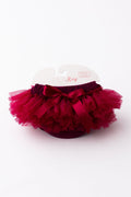 Mila & Rose ® Maroon Ruffle Tutu Bloomer — main product shot