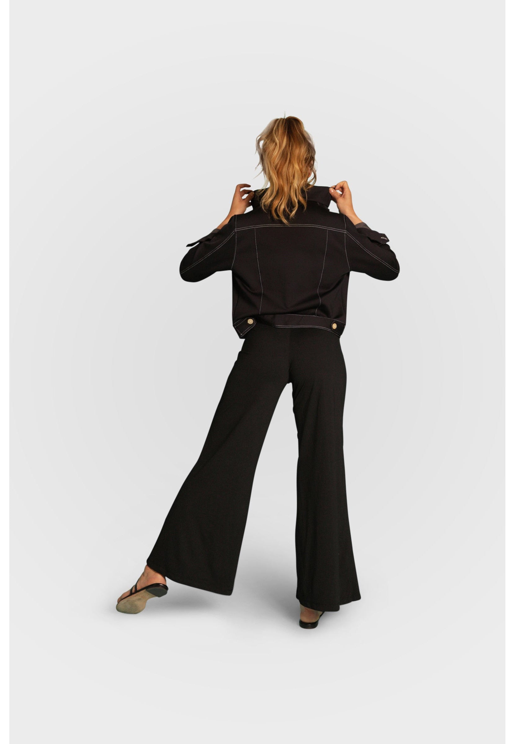 Buki Marta Wide Leg Pant — comparison shot