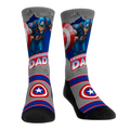 Rock 'Em Socks Rock 'Em Socks Captain America - Legendary Dad — main product shot