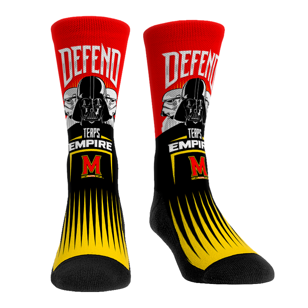 Rock 'Em Socks Maryland Terrapins - Star Wars  - Defend The Empire — main product shot