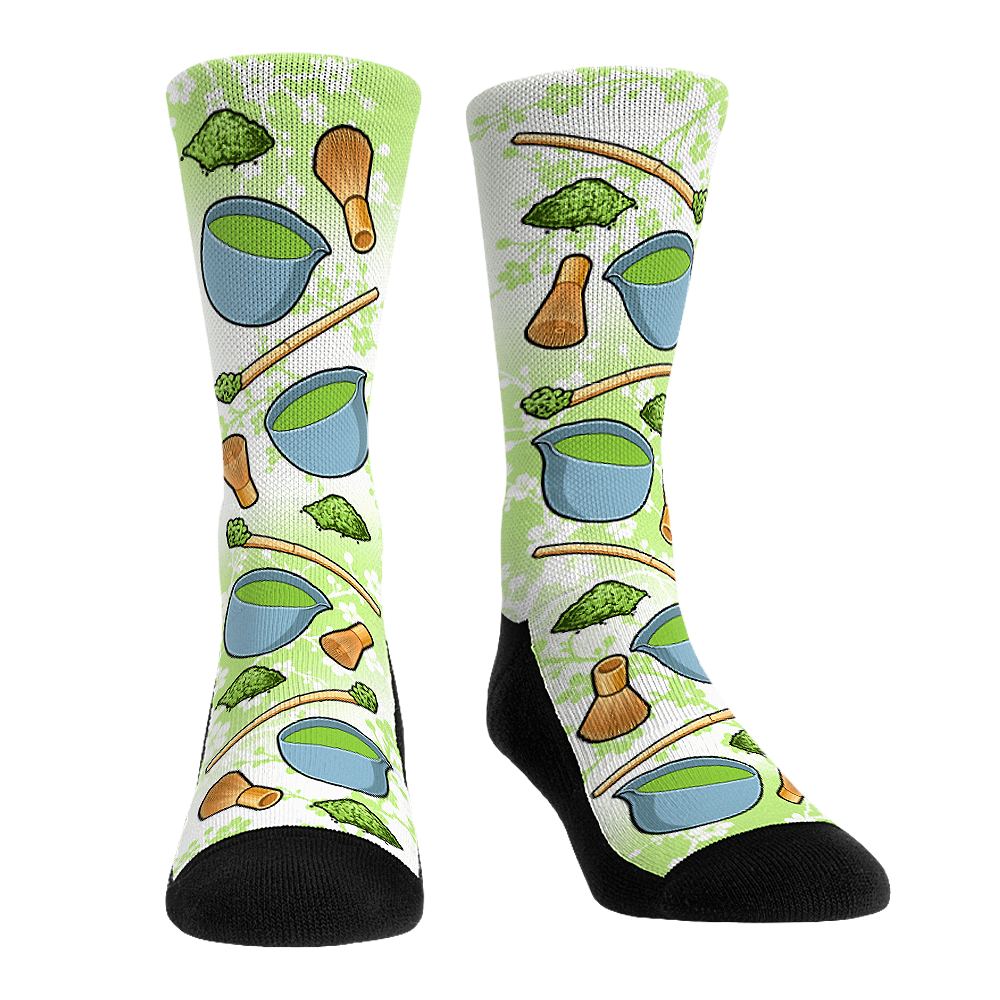 Rock 'Em Socks Matcha All-Over (Green)
