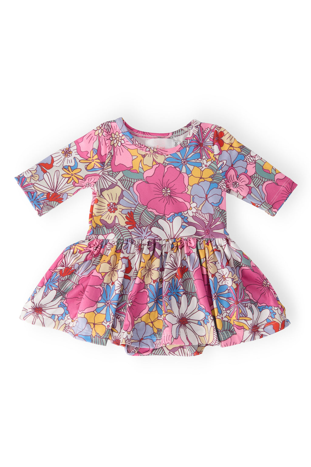 Mila & Rose ® Mauve What's Up Buttercup Twirl Bodysuit — main product shot