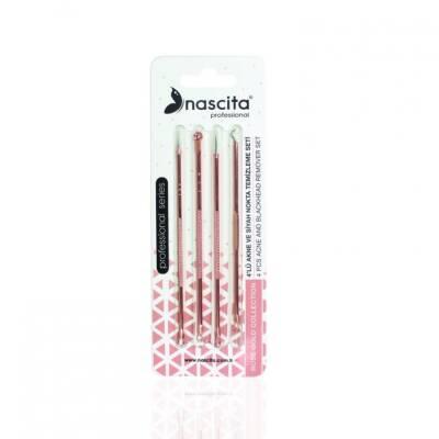 Nascita Acne and Blackhead Removal Tool Set - 4-Piece Kit for Clear Skin - Pimple Extractor, Comedone Removal, Pore Cleansing